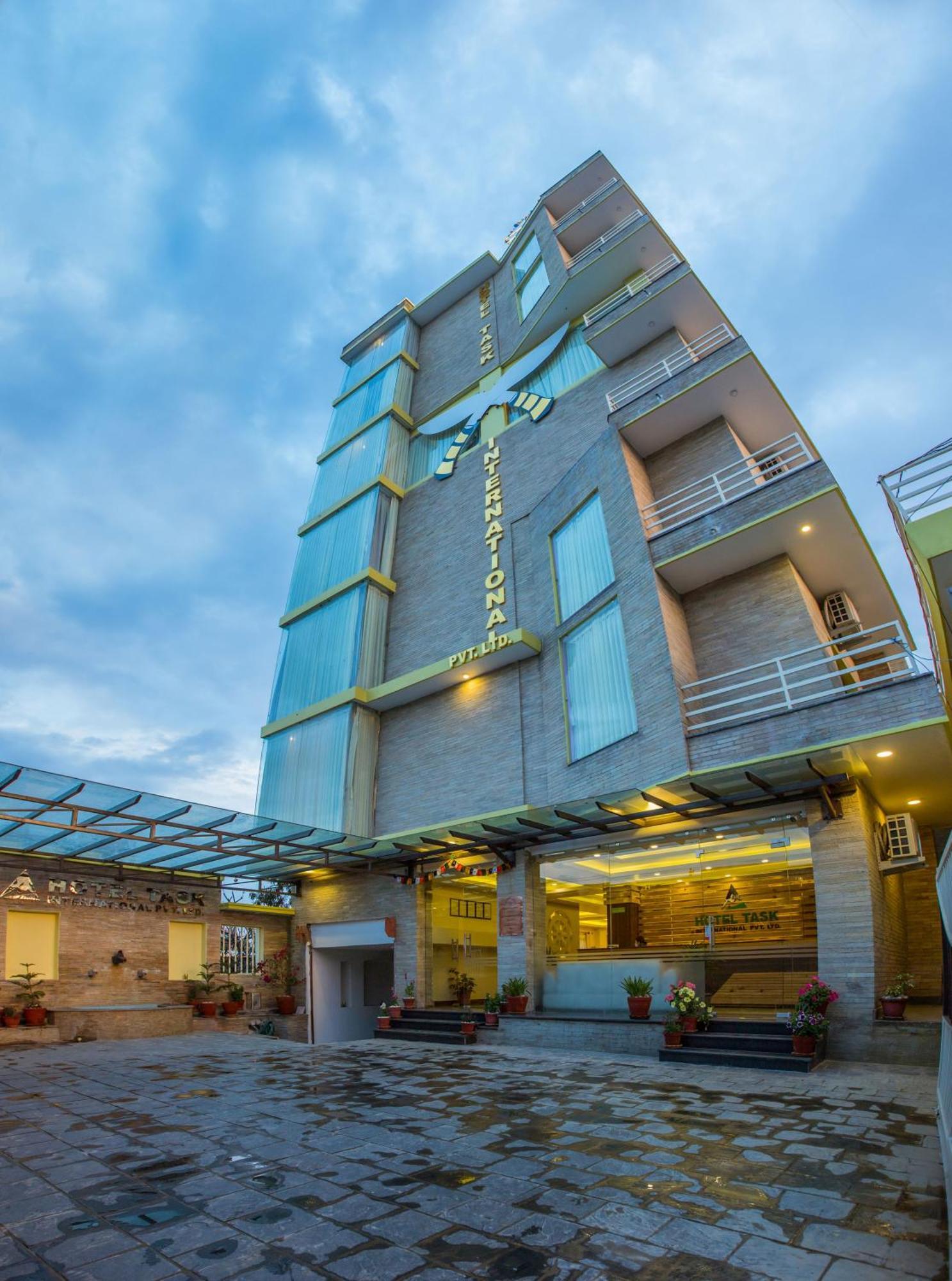 Hotel Task International Pokhara Exterior foto