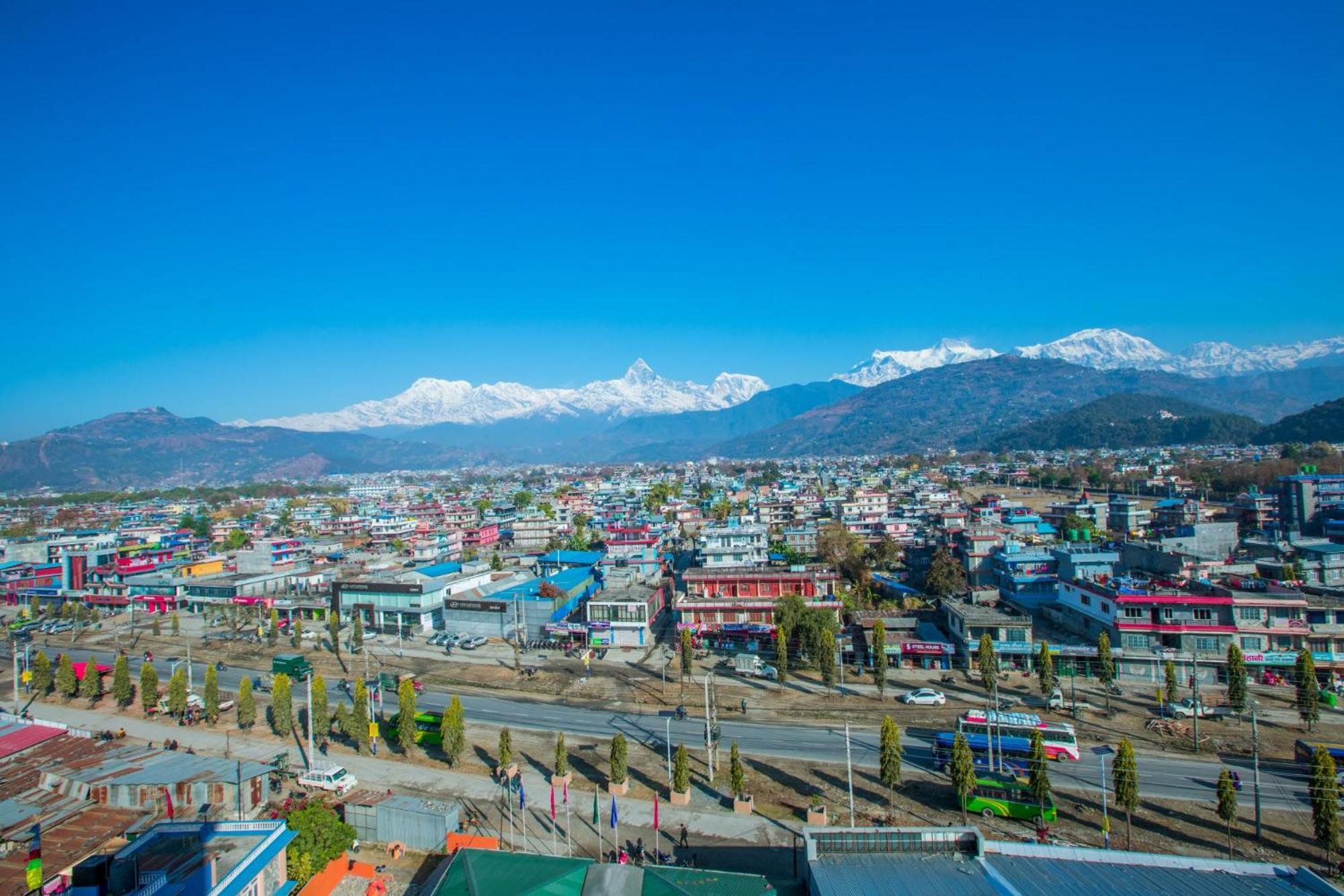 Hotel Task International Pokhara Exterior foto